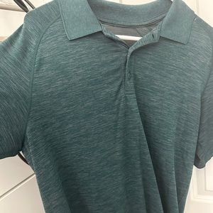 Men’s size large Lululemon green polo